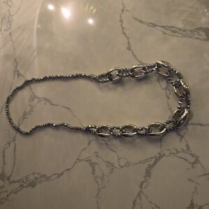 Vintage silver tone necklace